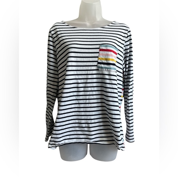 Boden Stripes Ahead Of The Rest Blouse - Picture 1 of 4